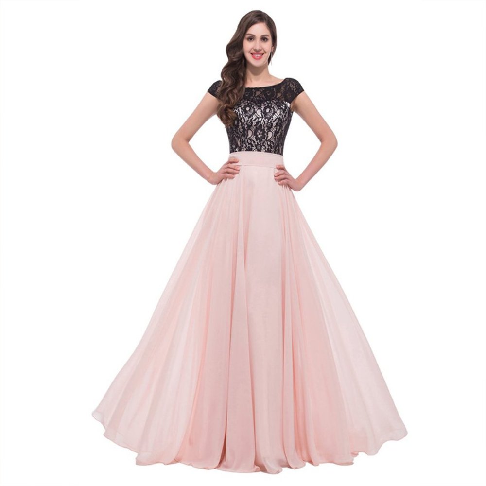 Slim Strap Solid Color Long Dress